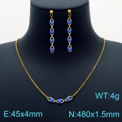 Stainless steel jewelry Necklace Earrings set Wholesale