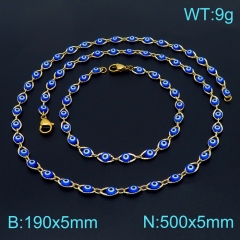 Stainless steel jewelry Necklace Bracelet set Wholesale