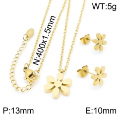 Stainless steel jewelry Necklace Earrings set Wholesale