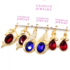 Stainless steel jewelry Earring wholesale（3 pairs set）