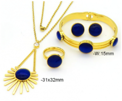 Stainless steel jewelry Bracelet Necklace Earrings Ring set Wholesale