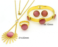 Stainless steel jewelry Bracelet Necklace Earrings Ring set Wholesale