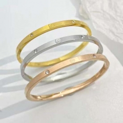 Stainless steel jewelry women bracelet 3 pcs set Wholesale