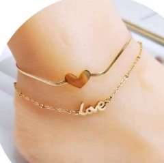 Stainless steel jewelry women Anklet Wholesale