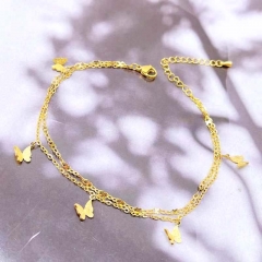 Stainless steel jewelry women Anklet Wholesale