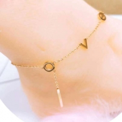 Stainless steel jewelry women Anklet Wholesale