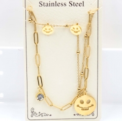 Stainless steel jewelry Necklace Earrings set Wholesale