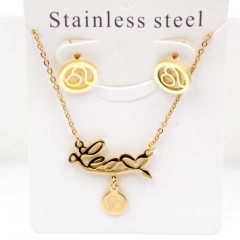 Stainless steel jewelry Necklace Earrings set Wholesale