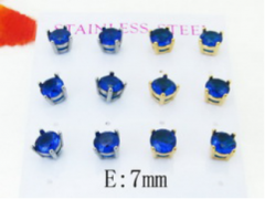 Stainless steel jewelry Earring (6pairs) wholesale