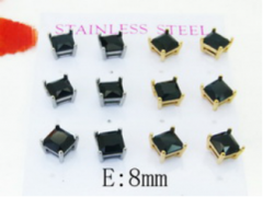 Stainless steel jewelry Earring (6pairs) wholesale