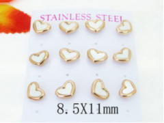 Stainless steel jewelry Earring (6pairs) wholesale