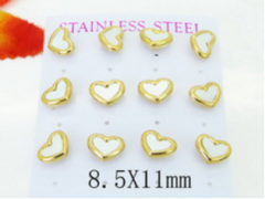 Stainless steel jewelry Earring (6pairs) wholesale