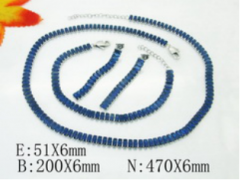 Stainless steel jewelry Necklace Eerrings Bracelet set Wholesale