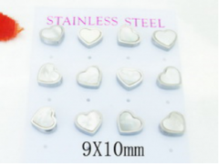Stainless steel jewelry Earring (6pairs) wholesale