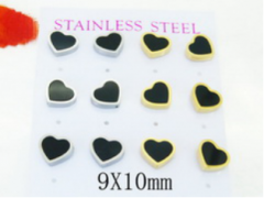 Stainless steel jewelry Earring (6pairs) wholesale