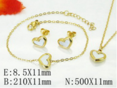 Stainless steel jewelry Necklace Eerrings Bracelet set Wholesale
