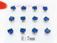 Stainless steel jewelry Earring (6pairs) wholesale