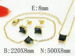 Stainless steel jewelry Necklace Eerrings Bracelet set Wholesale