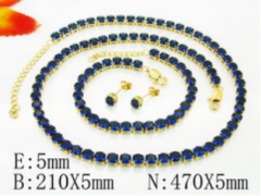 Stainless steel jewelry Necklace Eerrings Bracelet set Wholesale
