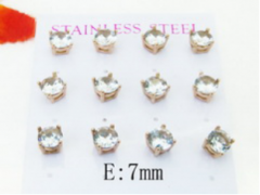 Stainless steel jewelry Earring (6pairs) wholesale