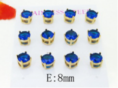 Stainless steel jewelry Earring (6pairs) wholesale