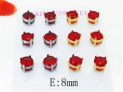 Stainless steel jewelry Earring (6pairs) wholesale