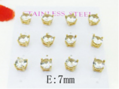 Stainless steel jewelry Earring (6pairs) wholesale