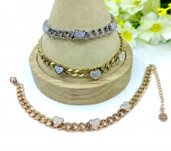 Stainless steel jewelry women Bracelet  Wholesale