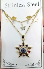 Stainless steel jewelry Necklace Earrings set Wholesale