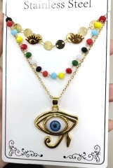 Stainless steel jewelry Necklace Earrings set Wholesale