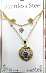 Stainless steel jewelry Necklace Earrings set Wholesale