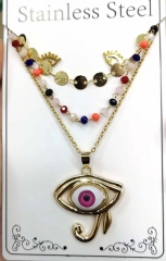Stainless steel jewelry Necklace Earrings set Wholesale