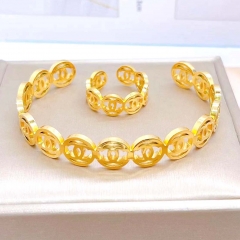 Stainless steel jewelry women Bracelet and ring Wholesale
