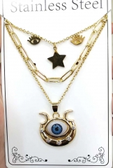 Stainless steel jewelry Necklace Earrings set Wholesale