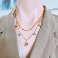 Stainless steel jewelry Necklace Wholesale