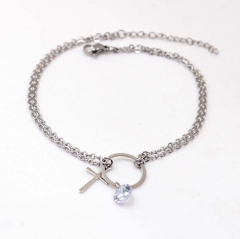 Stainless steel jewelry women anklet bracelet Wholesale