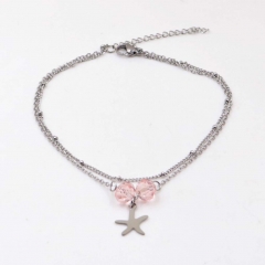 Stainless steel jewelry women anklet bracelet Wholesale