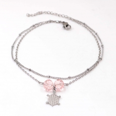 Stainless steel jewelry women anklet bracelet Wholesale