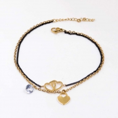 Stainless steel jewelry women anklet bracelet Wholesale