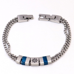 Stainless steel jewelry men bracelet Wholesale