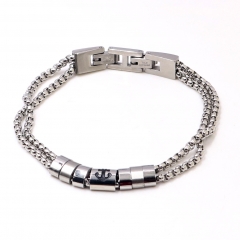 Stainless steel jewelry men bracelet Wholesale