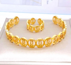 Stainless steel jewelry Bracelet ring set Wholesale