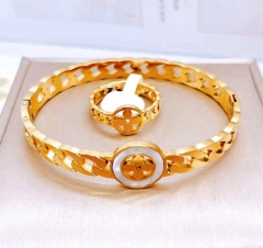 Stainless steel jewelry Bracelet ring set Wholesale