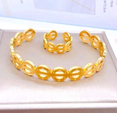 Stainless steel jewelry Bracelet ring set Wholesale