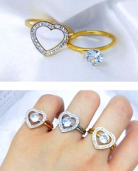 Stainless steel jewelry ring wholesale