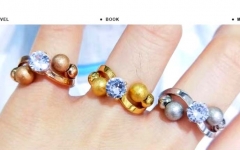 Stainless steel jewelry ring wholesale