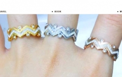 Stainless steel jewelry ring wholesale