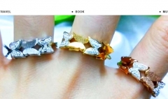 Stainless steel jewelry ring wholesale
