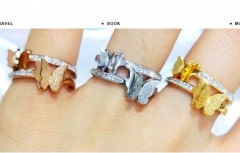 Stainless steel jewelry ring wholesale