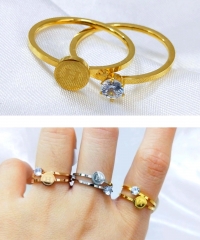 Stainless steel jewelry ring wholesale
